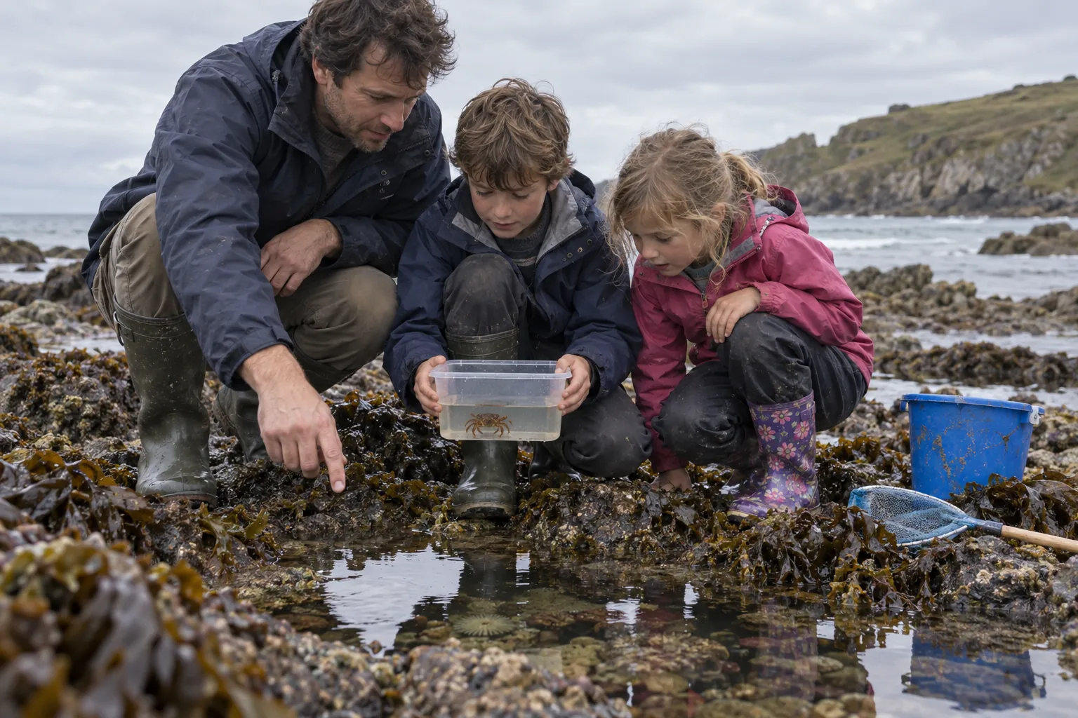 Tide Pool Safari, Ship Harbor, Acadia