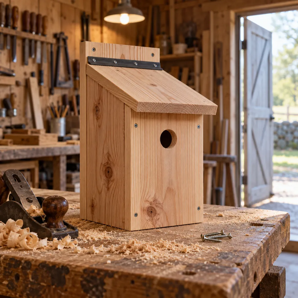 Cedar Bluebird Nest Box