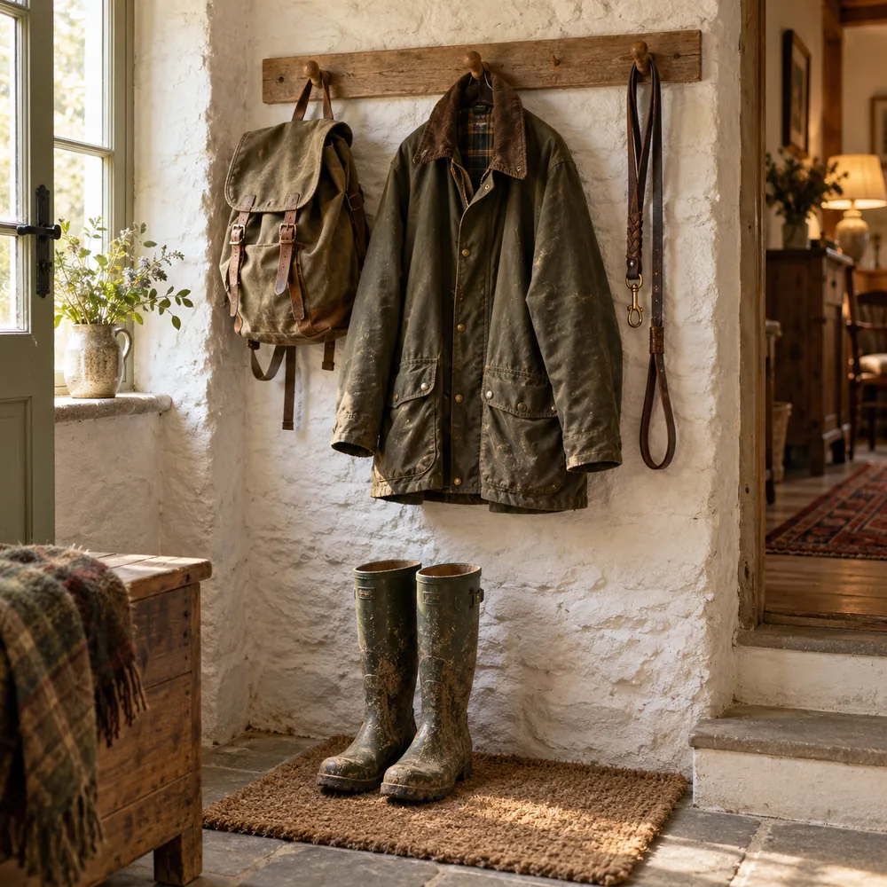 Waxed Cotton Field Jacket