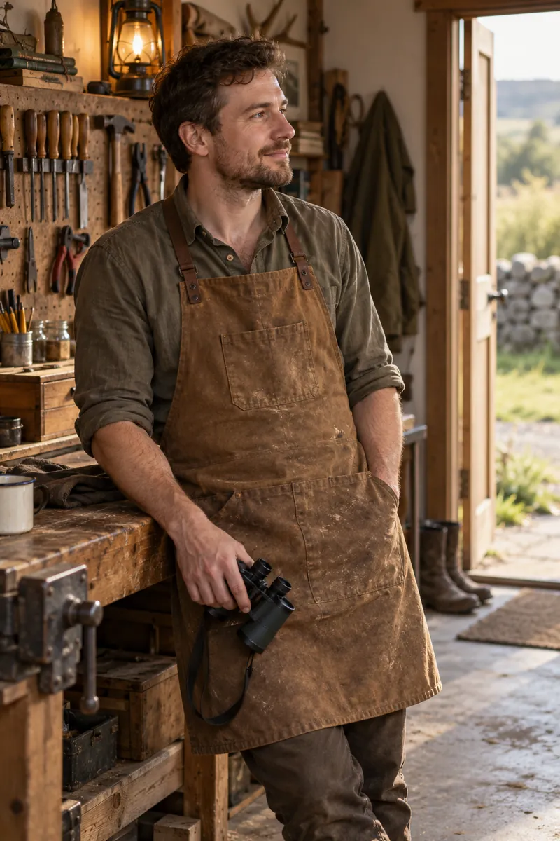 Portrait of Caleb Teague, Shop and workshop manager