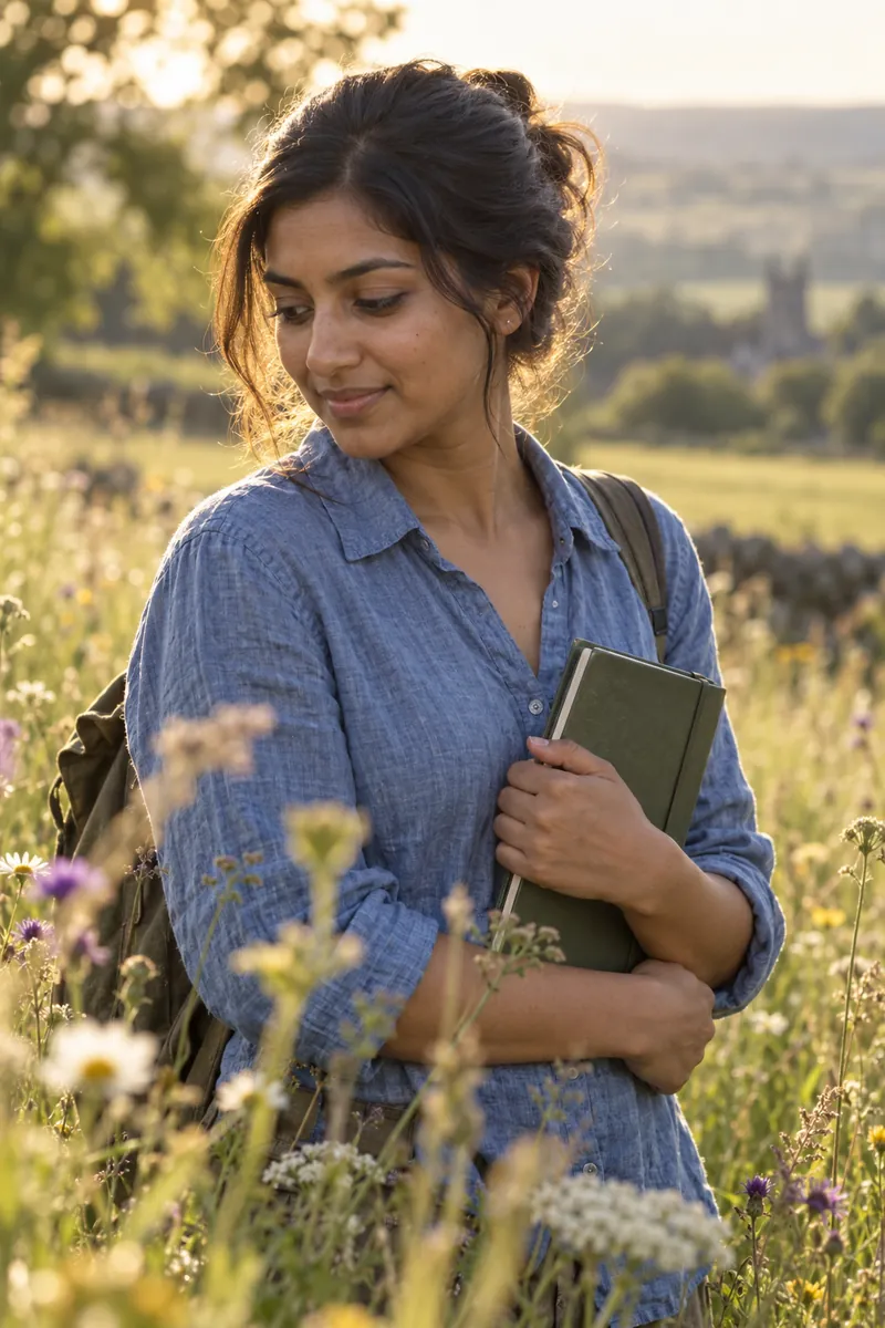 Portrait of Priya Nair, Botanist, meadow and barrens guide