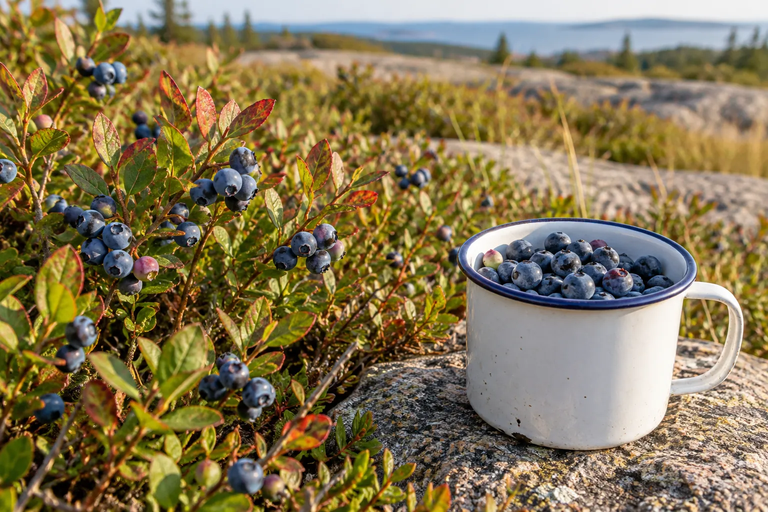 Wild Blueberry & Forage Walk, Public barrens, Downeast Maine